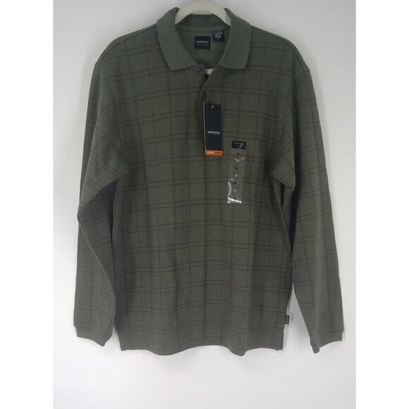 Arrow Other - NWT Mens Arrow Plaid Long Sleeve